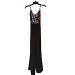 Lush Clothing Shine and Dandy Black Multi Rainbow Sequin Jumpsuit Size Small Photo 6