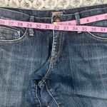 Gold & Sign Women's Boot Cut 7” Low Rise Jeans Medium Blue Passion Denim Size 28 Photo 7