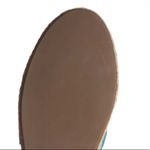 Schutz NEW  Cherie Embellished Cap Toe Espadrille Turquoise Blue Photo 4