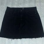 Just Black  jean skirt L black Photo 0