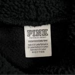 PINK - Victoria's Secret  Black Sherpa Hooded Sweatshirt Size XS Photo 11