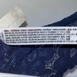 // INTIMATELY FREE PEOPLE Navy Blue Lace Racer Back Bralette Small Photo 8