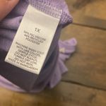 Earth Yoga soft‎ lilac blouse size 1X Purple Photo 4