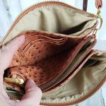 Brown Laser Cut Wristlet Gold Photo 6