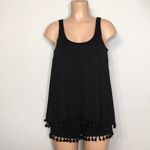 Michael Stars black romper with pom-poms. New Photo 7