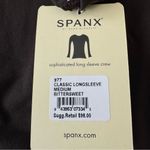 Spanx "On Top And In Control" Classy Slimming Dark Brown Long Sleeve Top Size M Photo 6