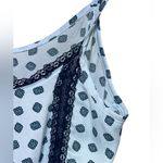 Aerie  Lightweight Nightie Small Baby Blue, Navy & Teal Details with Navy Trim Photo 6