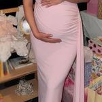 Pink baby shower dress Size L Photo 0
