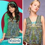 Free People  Banded Border Tank ASO Alex Russo Vintage Paisley Y2K 90’s M Photo 1
