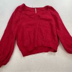 Free People  Found My Friend V Neck Sweater Photo 3