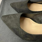 Michael Shannon MICHAEL BY  WO SIZE 11 BLACK SUEDE SLIP ON CLOSED TOE PUMP Photo 10