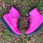 Dr. Martens Pink  Boots Combat Photo 6