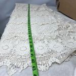 Chelsea & Theodore Cream long Lace tiered Maxi Skirt 2x crochet bohemian boho Photo 4