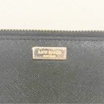 Kate Spade  Black Leather Full Zip Multi Slot Wallet Photo 1