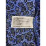 Wild Fable NWT Royal Blue Cheetah Slip Mini Dress Size Medium Photo 4
