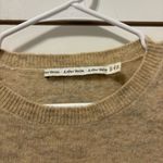 & Other Stories & Other Stories Mohair & Wool Blend Tan Sweater Photo 6