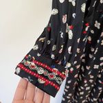 Zadig & Voltaire Reacty Floral Vintage Long Sleeve Slit Ruffle Midi Dress Photo 5