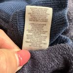 Free People Women's Blue Sequin Long Sleeve Pullover Cropped Sweater Size S Photo 6