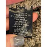 Sanctuary  Brown Popcorn Knit V Neck‎ Drop Shoulder Pullover Sweater Top Size L Photo 7