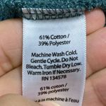 Vineyard Vines  Women 1/4 Zip Mock NeckSweater Sz S Green Plaid Hem Oversized‎ Photo 5