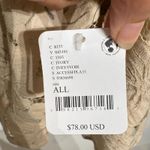 Free People Ivory Romona Lace Jacket Sz O/S NWT Photo 8