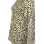 ZARA KNIT black and browns- mixed leopard print soft sweater in size Medium. EUC Photo 3