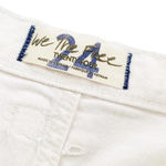 Free People  Makai Cutoff Short White Denim Distressed Size 24 NWT Photo 7