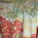 Caribbean Joe  Yellow Print Scoop Neck 3/4 Sleeve Top 2X Photo 7