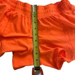 Lululemon Hotty hot bright orange high rise 4” lined shorts sz 6 Photo 5
