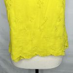 Moulinette Soeurs Anthropologie  Vestments Embroidered Yellow Tank Top Size 0 Photo 2