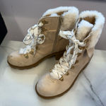 Jellypop Women's Cream Fur-Lined Boots Photo 0