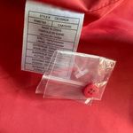 Cupcakes and Cashmere Mulholland Dot Coral Flutter Sleeve Wrap Dress Size Medium Photo 5