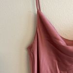 Shona joy  Sleeveless Bias Cowl Slip Dress in Rose Photo 5