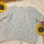 Charlotte Russe  Pastel Blue Fuzzy Sweater Large Photo 1