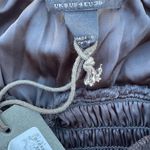 ALLSAINTS Tia Top Womens US Size 4 Black Smocked Textured Long Sleeve Shirt New Photo 4