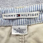 Tommy Hilfiger ‎ Womens Chino Pants 8 Beige Embroidered Daisy Floral Wide Leg Y2K Photo 4