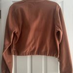 Aritzia TNA Cropped 1/4 Zip Sweatshirt Photo 2