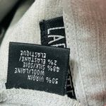 Lafayette 148 NEW Silver Gray Virgin Wool Silk Wide-Leg Trousers Quiet Luxe Sz 8 Photo 5