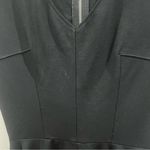 Bar III  black cap sleeve fit and flare dress size medium Photo 3