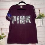 VS PINK Sequin Logo V Photo 0