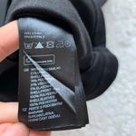 H&M Black long sleeve v neck Chiffon Dress size s Photo 6