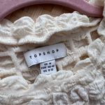 Topshop  asos cream bubble‎ texture shirt Photo 2