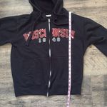 Wisconsin Zip Up Hoodie Black Size M Photo 4