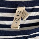 Free People  We the Free Striped Long Sleeve Nautical Preppy Navy XS Photo 1
