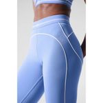 Alo Yoga Airbrush High-Waist Heart Throb Legging Crystal Clear Blue/White M Photo 2
