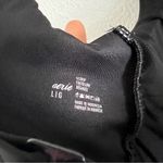 Aerie Black Padded Bikini Top Scoop Style Swim Separate Large Photo 6