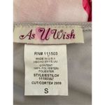 As You Wish Vintage As U Wish Formal Mini Dress Embellished Rhinestones Metallic Purse Sequi Photo 9