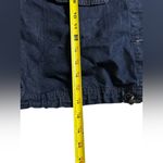 Almost Famous Dark Blue Jean Jacket with Bungee Tie Hem | Size XL Photo 7
