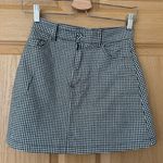 John Galt Brandy Melville Gingham Skirt Photo 0