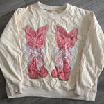 Peach Love Lacy Cowboy Boot Crewneck Photo 0